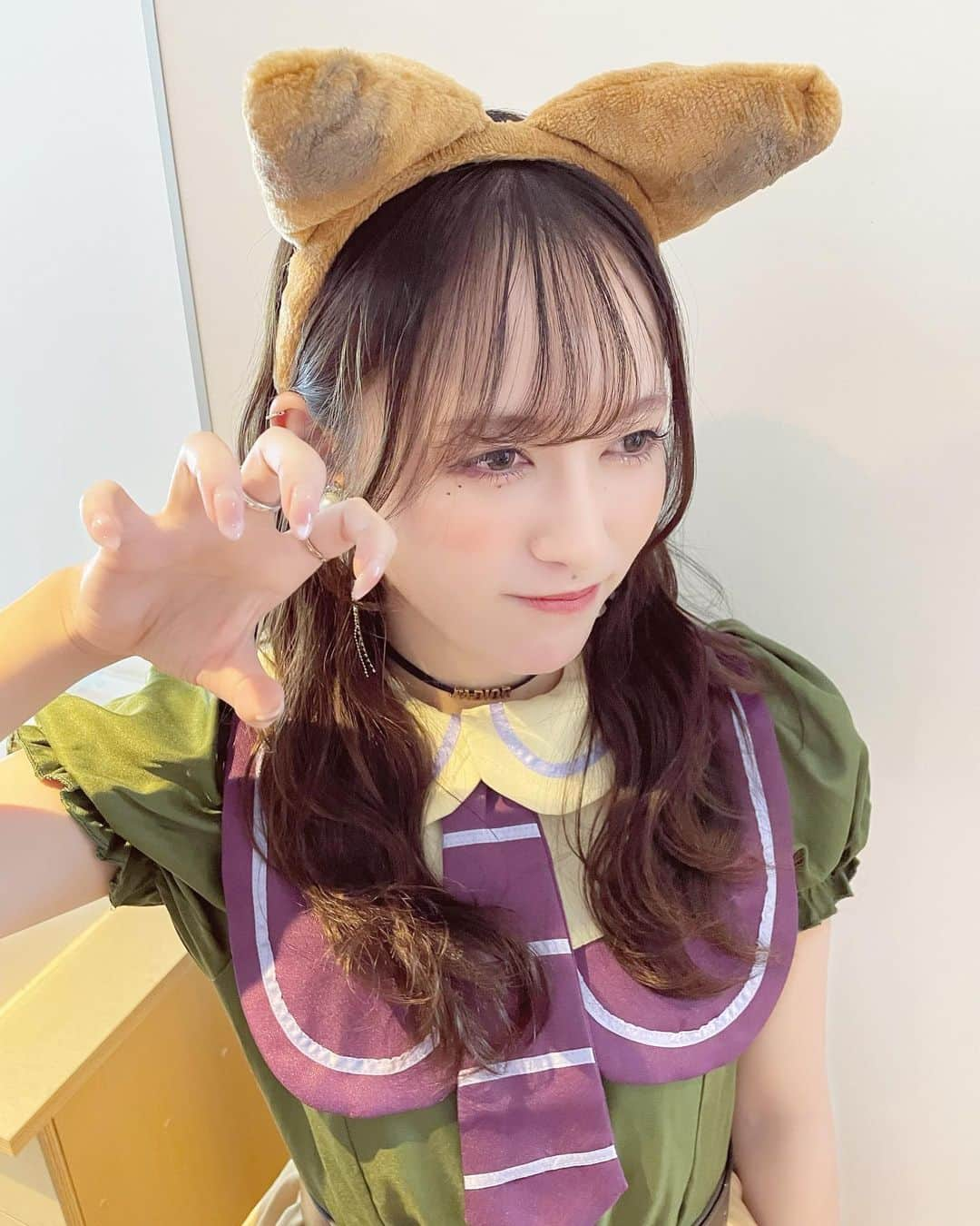 三浦菜々子さんのインスタグラム写真 - (三浦菜々子Instagram)「🦊  #白キャン #真っ白なキャンバス #アイドル #idol #三浦菜々子 #ハロウィン #ハロウィンコスプレ #キツネ #きつね #狐コスプレ」10月22日 22時25分 - miura_nanako