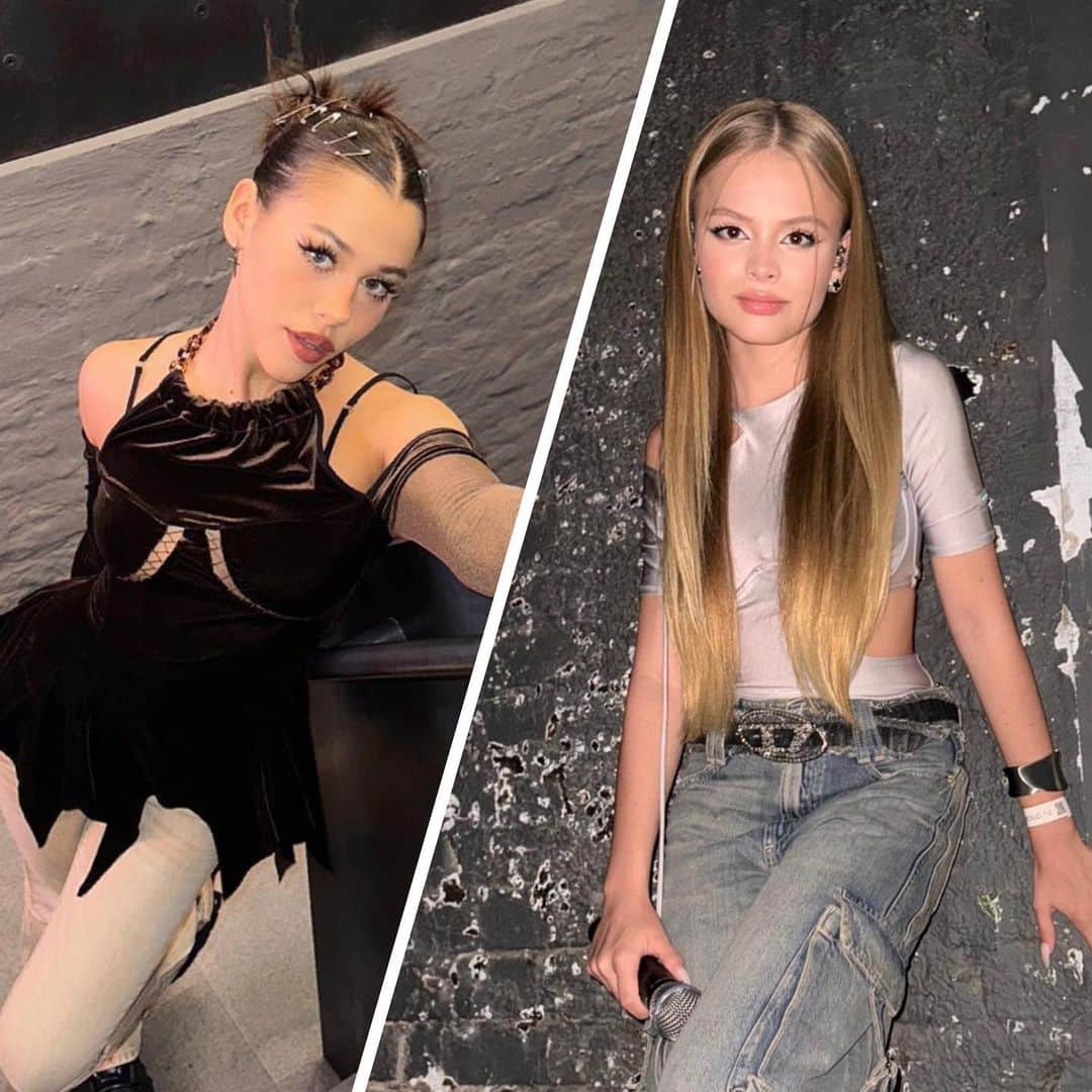 RU.TVのインスタグラム：「Милана Некрасова или Milana Star? 🖤  Чей образ выберешь ты? Голосуй в комментариях!  #rutv #рутв #милананекрасова #milanastar」