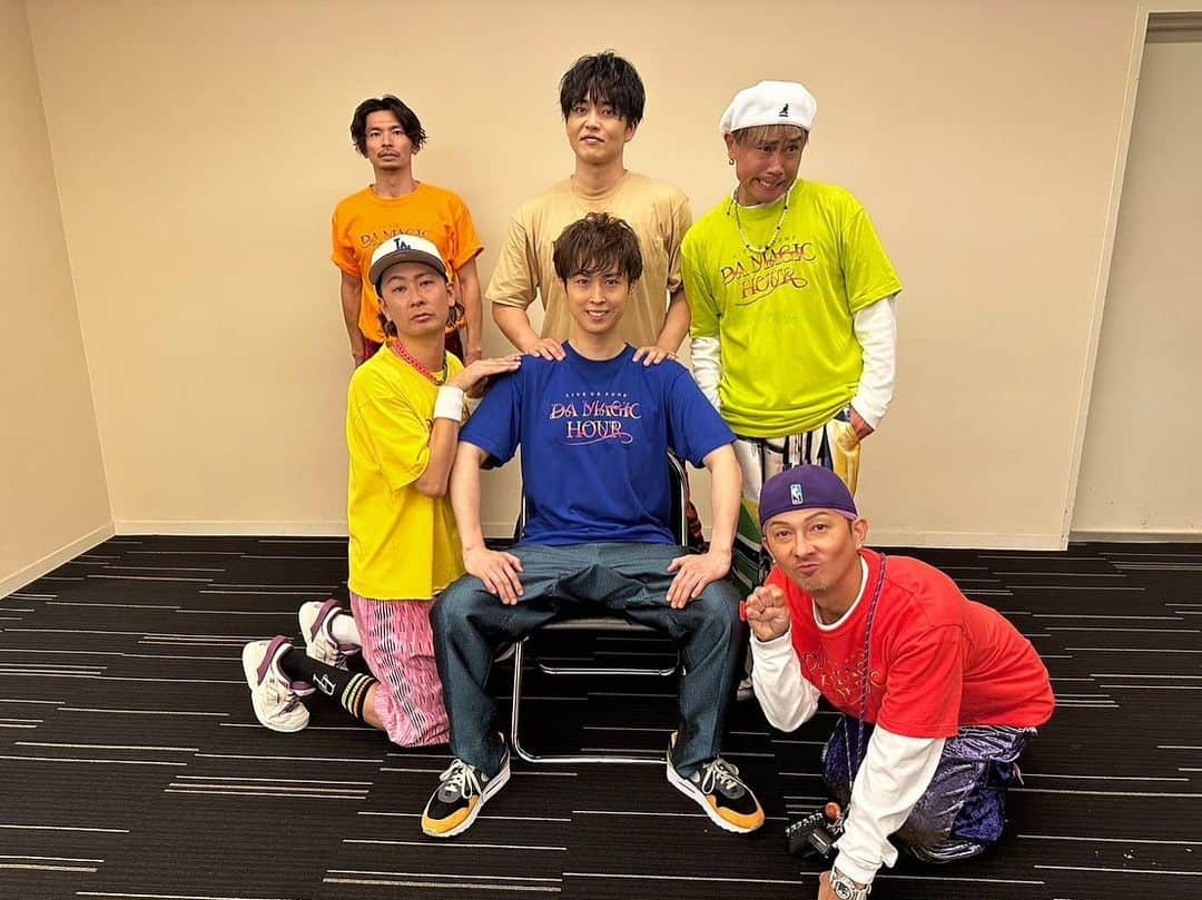 YORIさんのインスタグラム写真 - (YORIInstagram)「2023.10.22 LIVE DA PUMP DA MAGIC HOUR 2023  @大阪オリックス劇場  会場に来てくれた皆さん、 応援してくれてた皆さん、 ありがとうございました！  #dapump #damagichour #大阪オリックス劇場 #続_家族写真」10月22日 21時38分 - yori_dp