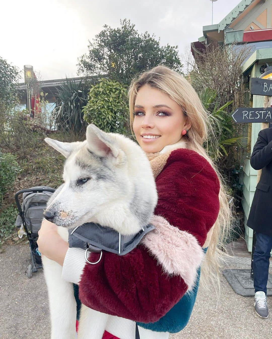 Kristina Kots Gotlibのインスタグラム：「Mon chéri #husky #huskylove #autumn #осень #automne2023🍂☀️」