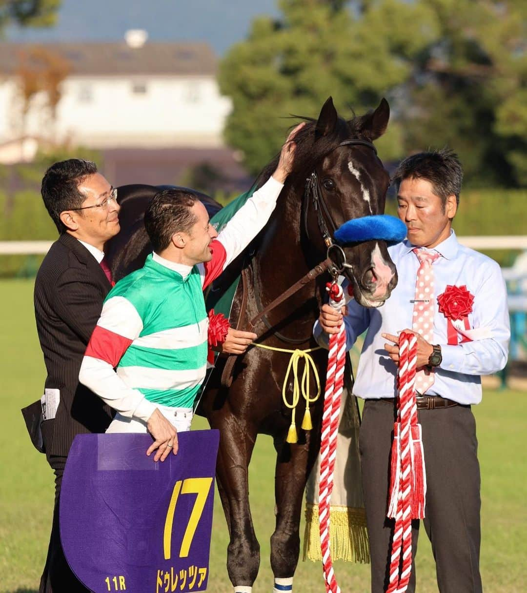 クリストフ・ルメールさんのインスタグラム写真 - (クリストフ・ルメールInstagram)「Durezza dazzles in the Kikuka Sho! Congratulations to all connections. 🐎🙏🏼🏆 #CL #Durezza   ドゥレッツァが菊花賞で輝く！すべての接続におめでとうございます。 🐎🙏🏼🏆 #CL」10月22日 22時16分 - christophelemaire_officiel