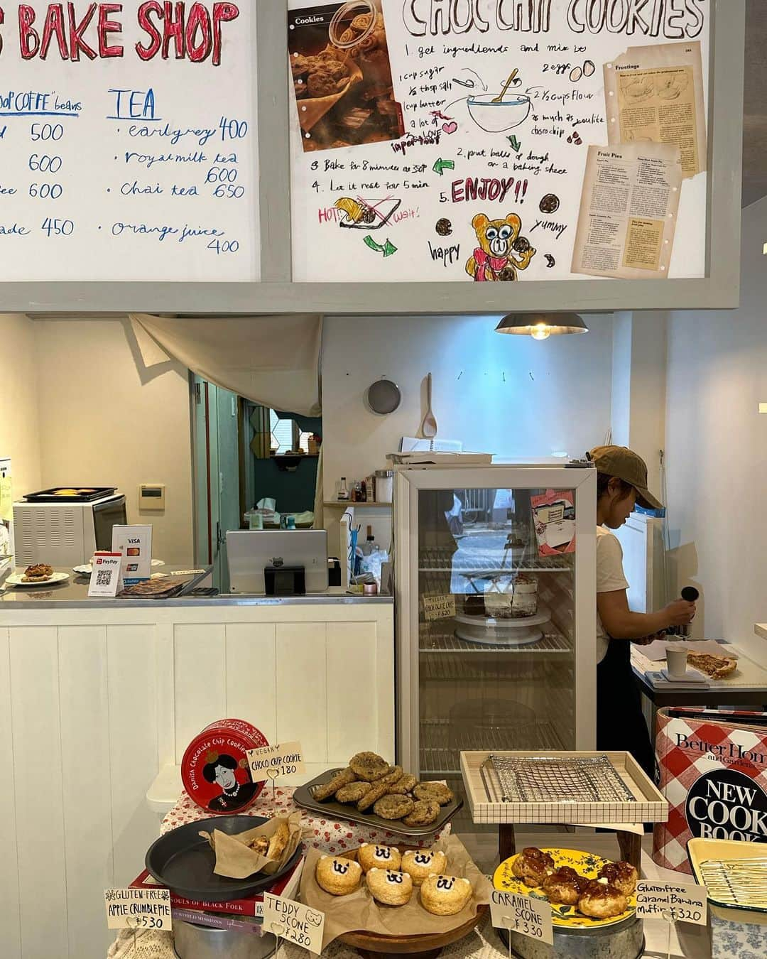 宇佐美佳奈さんのインスタグラム写真 - (宇佐美佳奈Instagram)「🍪 最近オープンしたカフェへ🐻 @teddy.sbakeshop   店内がかわいく、グルテンフリーなお菓子が美味しい🥹」10月22日 22時16分 - usa_beige