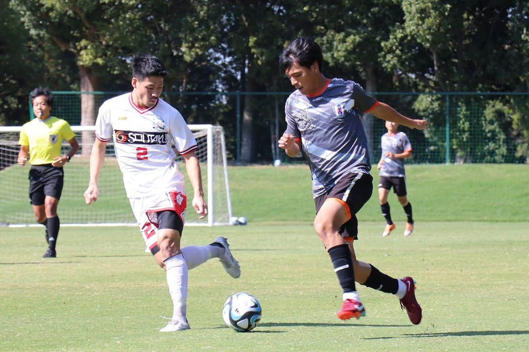 愛媛FCさんのインスタグラム写真 - (愛媛FCInstagram)「#愛媛FC TRM結果⚽ 📅10/22(日) 🆚#三菱自動車水島FC 🏟#サンパーク 🕕45分×2本  ◆1本目 愛媛 4-1 三菱 7'失点 17'#ベンダンカン 35'OG 37’#深堀隼平 42’深堀隼平  ◆2本目 愛媛 2-2 三菱 3'#吉田晴稀 14'失点 29'#升掛友護 42'失点  三菱水島FCの皆さまありがとうございました🔥  #ehimefc」10月22日 13時29分 - ehimefc12
