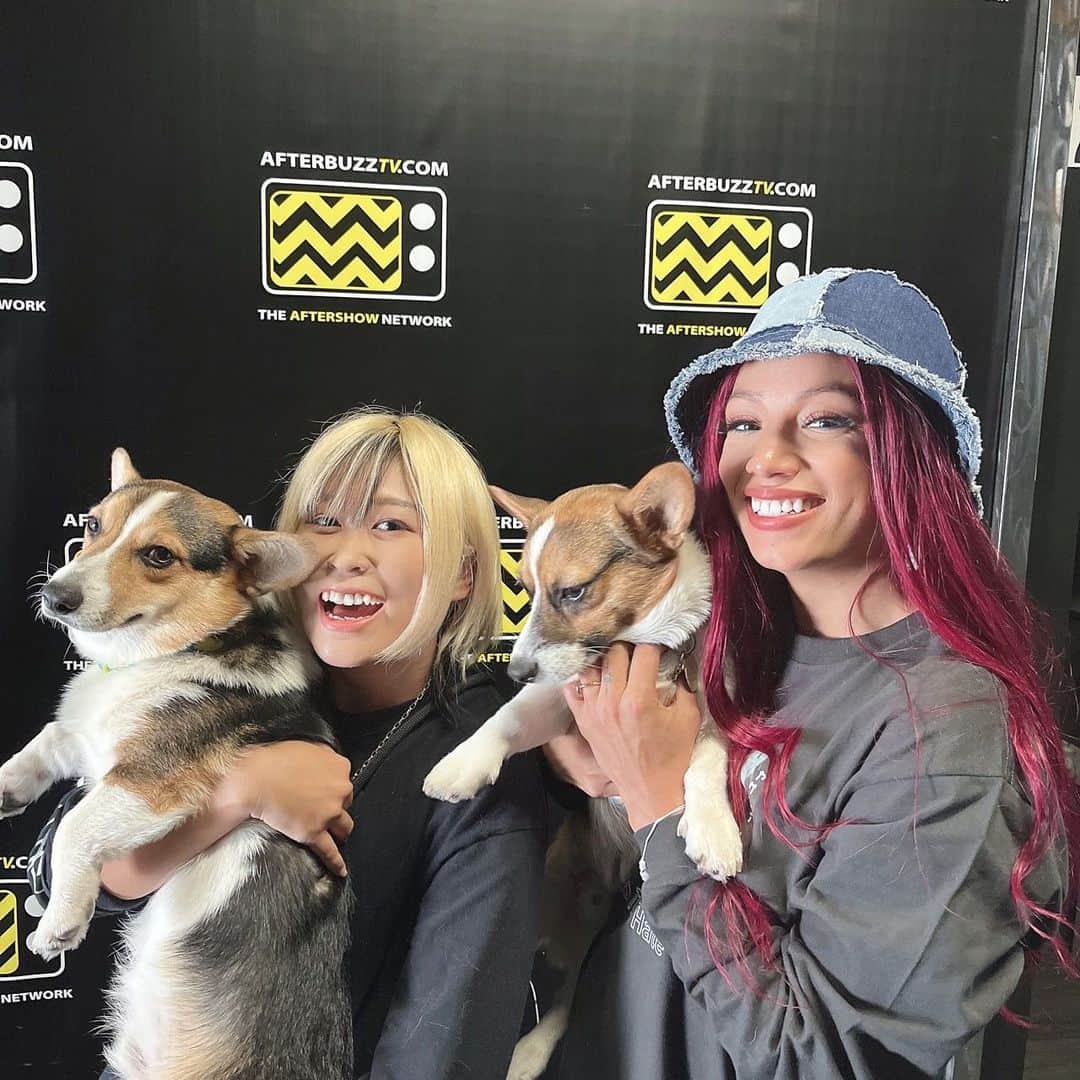 のインスタグラム：「メルセデスモネ&スーパーキュートパピー🐶🐶」