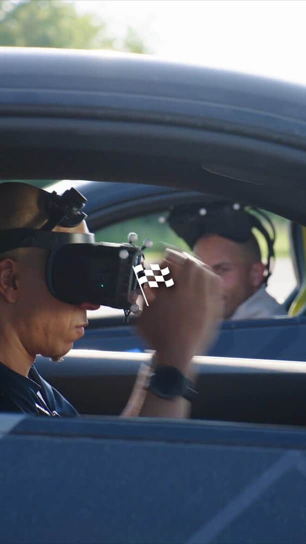 BMWのインスタグラム：「Who's up for this?! 🙋‍♂️ 🏁 @BMWM   The BMW M4 Competition Coupé. #THEM4 #BMWM #M4 #BMW #MPower  #BMWMDrivingExperience #BMWMMixedReality  __ BMW M4 Competition Coupé: Combined fuel consumption: 9.8 l/100 km. Combined CO2 emissions: 224–223 g/km. All data according to WLTP. Further info: www.bmw.com/disclaimer  Filmed on a closed course, do not attempt.」