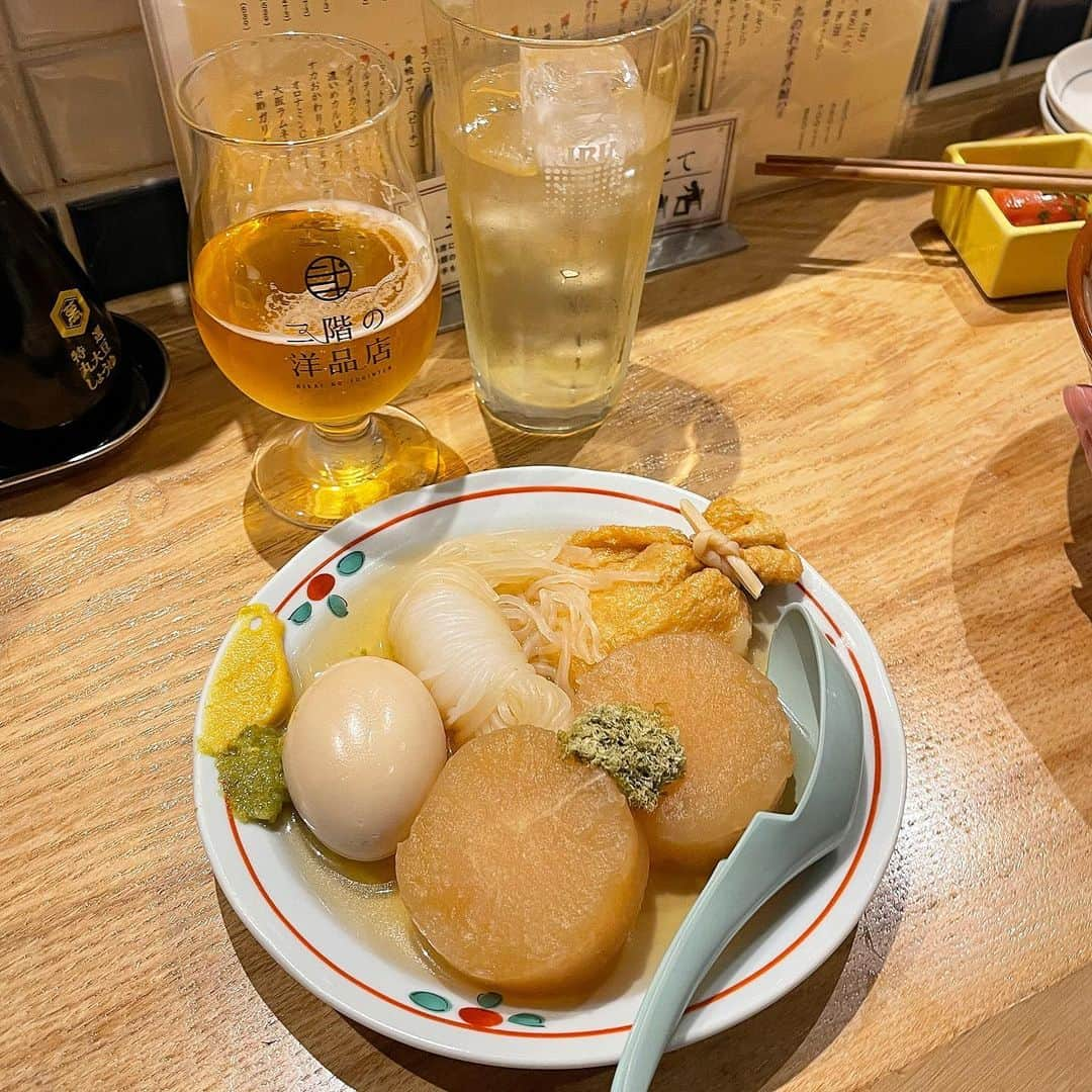 山本瑠香さんのインスタグラム写真 - (山本瑠香Instagram)「肌寒くなってきたから 無性におでんが食べたくなる…🍢  おでんとハイボールの組み合わせが めっちゃ好き！！  どれもオシャレで 手が込んでいておいしかった🍻✨ . . . #大阪 #大阪グルメ #大阪居酒屋 #十忠八九  #大阪ディナー #福島居酒屋 #福島グルメ #二階の洋品店」10月22日 15時16分 - ruka_1010_team8