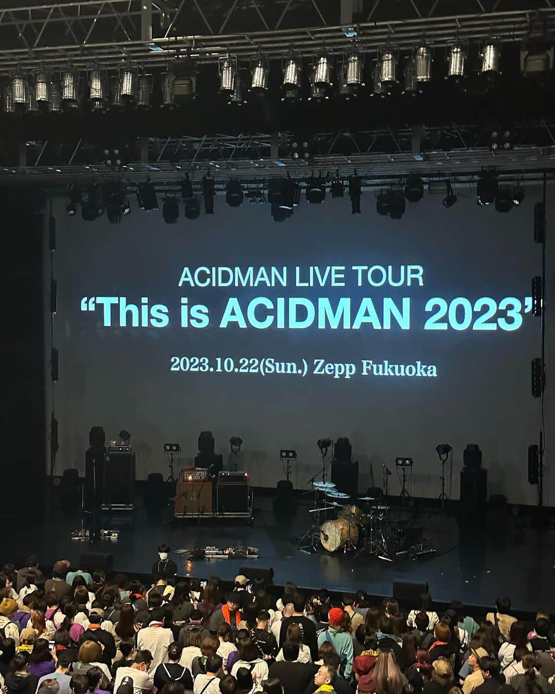 栗田善太郎さんのインスタグラム写真 - (栗田善太郎Instagram)「THIS IS ACIDMAN 貴重なLiveでした！ #acidman  #thisisacidman」10月22日 22時32分 - kurizen01