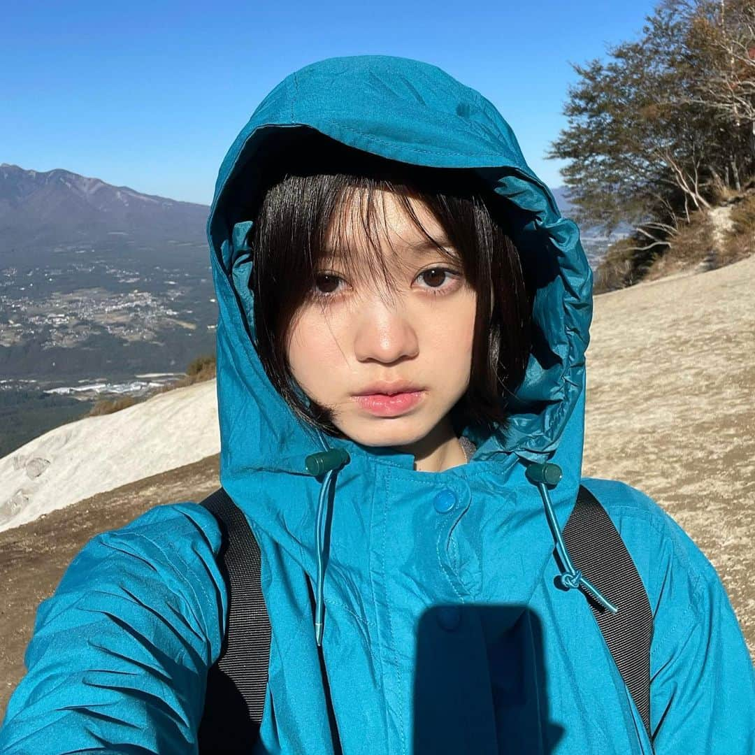 三嶋ひなのインスタグラム：「登山♪」