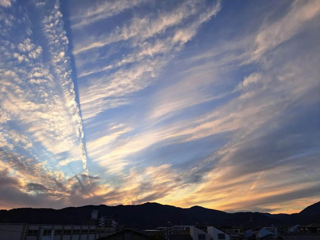 谷口キヨコさんのインスタグラム写真 - (谷口キヨコInstagram)「空がきれいで…」10月22日 17時32分 - kiyokotaniguchi