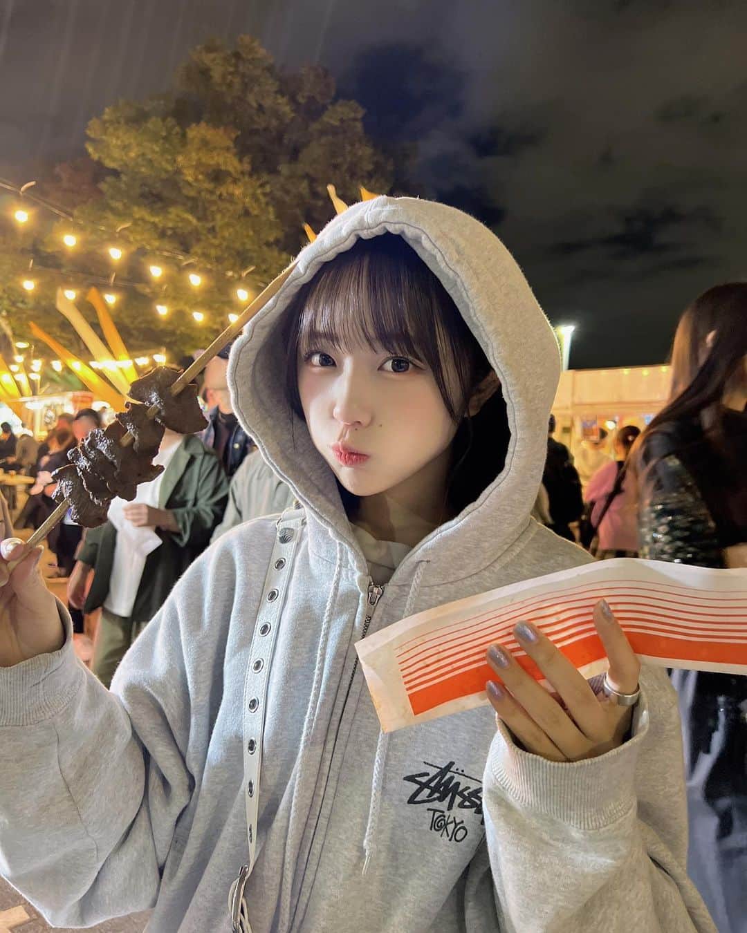 なえなのさんのインスタグラム写真 - (なえなのInstagram)「牛タン串🐮うまーー！！」10月22日 17時47分 - naenano0114
