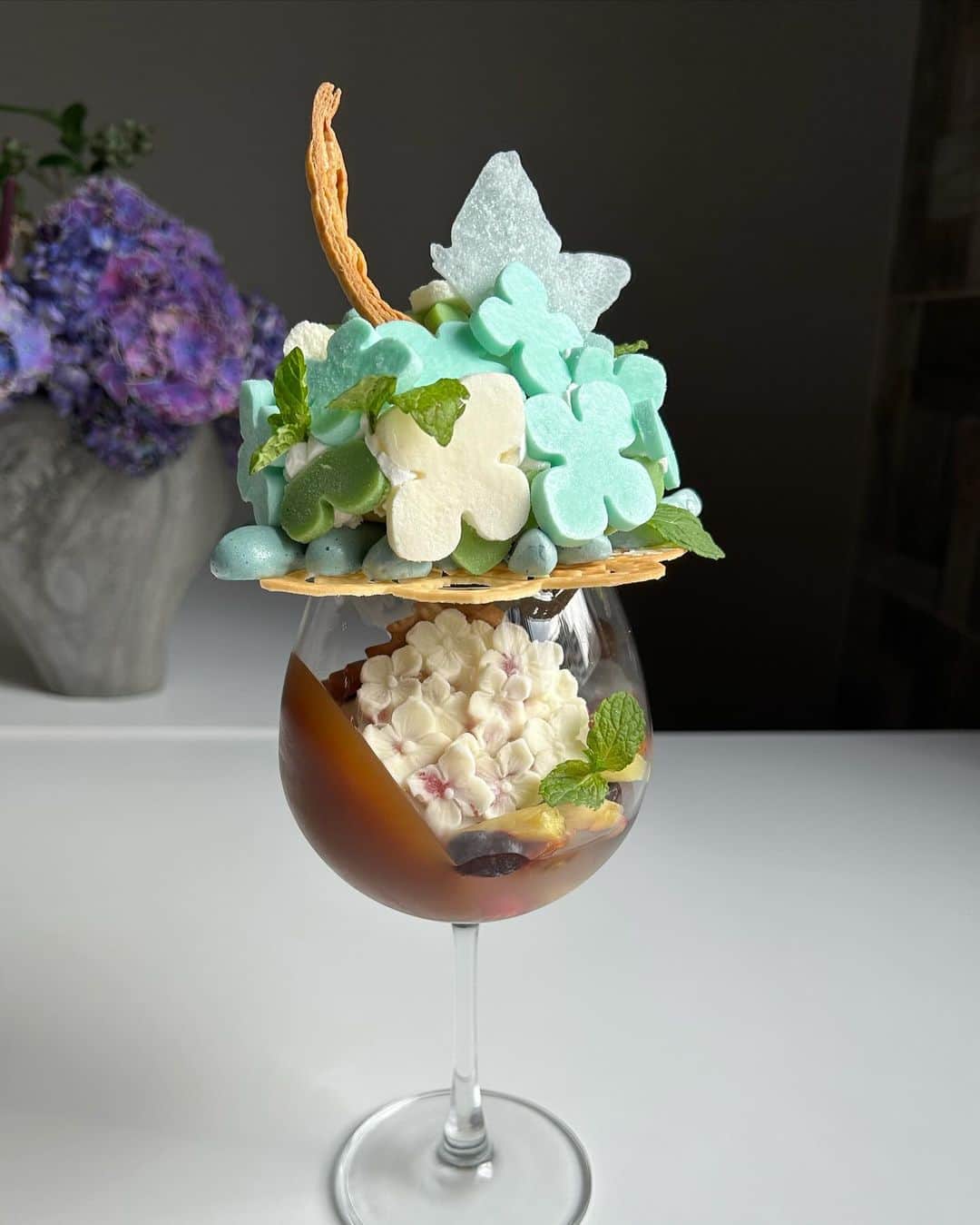 清水みさとさんのインスタグラム写真 - (清水みさとInstagram)「パフェ × １０🍨💯  ずっとついていきます🤲」10月22日 17時48分 - misatoshimizu35