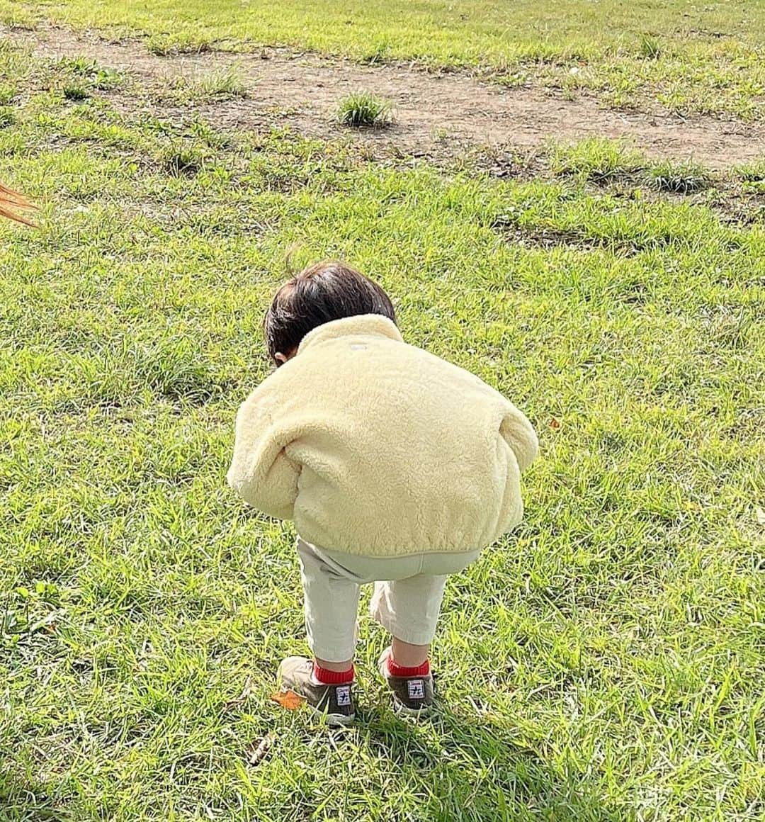 イ・ハナさんのインスタグラム写真 - (イ・ハナInstagram)「예쁜 풀잎 찾는 중🌷  동지들~ 모두 잘 있죠?  바람이 차졌어요~ 모두 따뜻이🧦」10月22日 17時54分 - finehana_