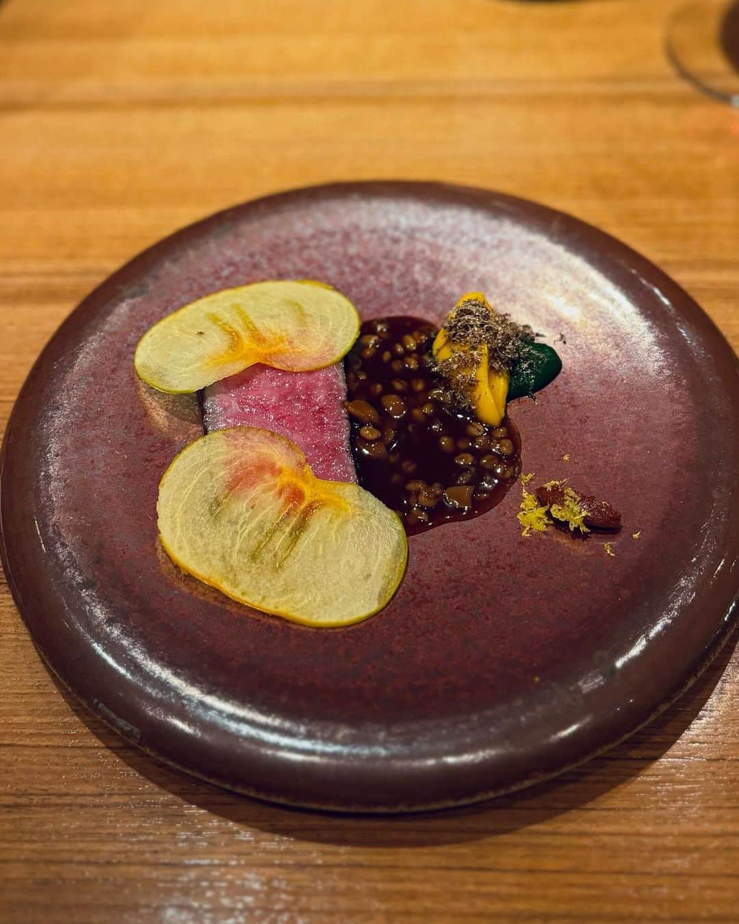 ケス Keisuiさんのインスタグラム写真 - (ケス KeisuiInstagram)「3度目の @goh_f さんへ。 秋メニュー、めちゃ良かったです。  （サービスショットあり🤫）  #福岡の西陽 #外を歩けば福山くん #ごうさんを知らない人は福岡にはいない」10月22日 17時58分 - keisui
