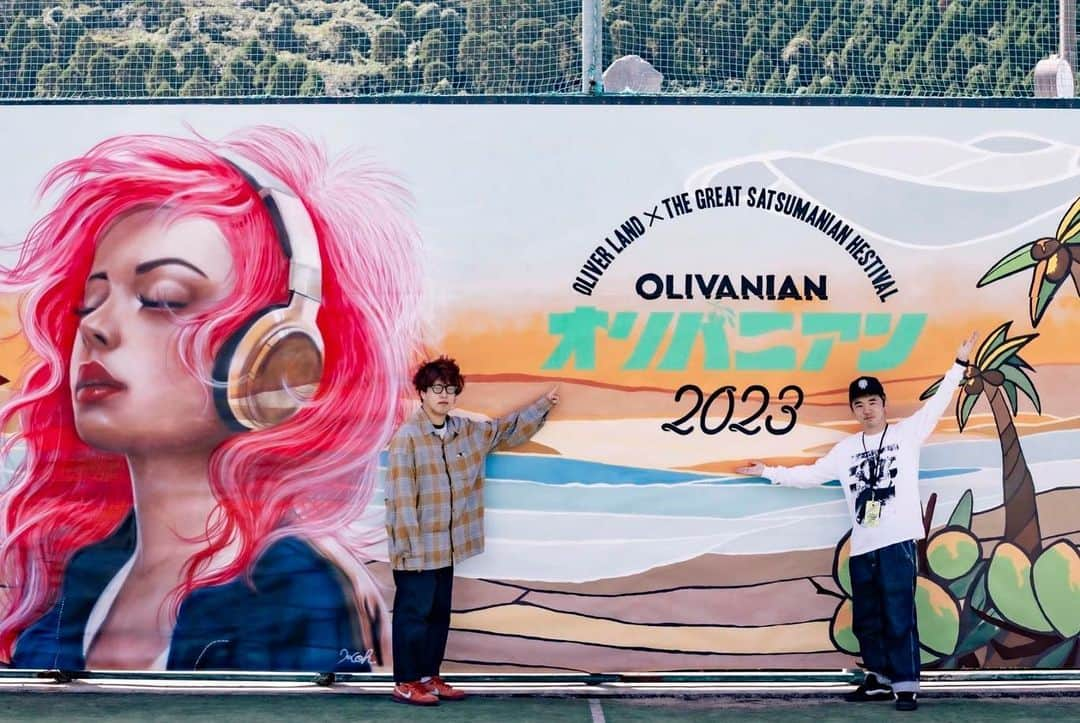 HIROKAZさんのインスタグラム写真 - (HIROKAZInstagram)「『OLIVER LAND × THE GREAT SATSUMANIAN HESTIVAL 2023』  鹿児島県日置市 東市来総合運動公園( 2023.10.22 )  フジイ君📸( @fujiitaku )  #オリバニアン2023 #サツマニアンヘス」10月22日 18時15分 - hirokaz04ls