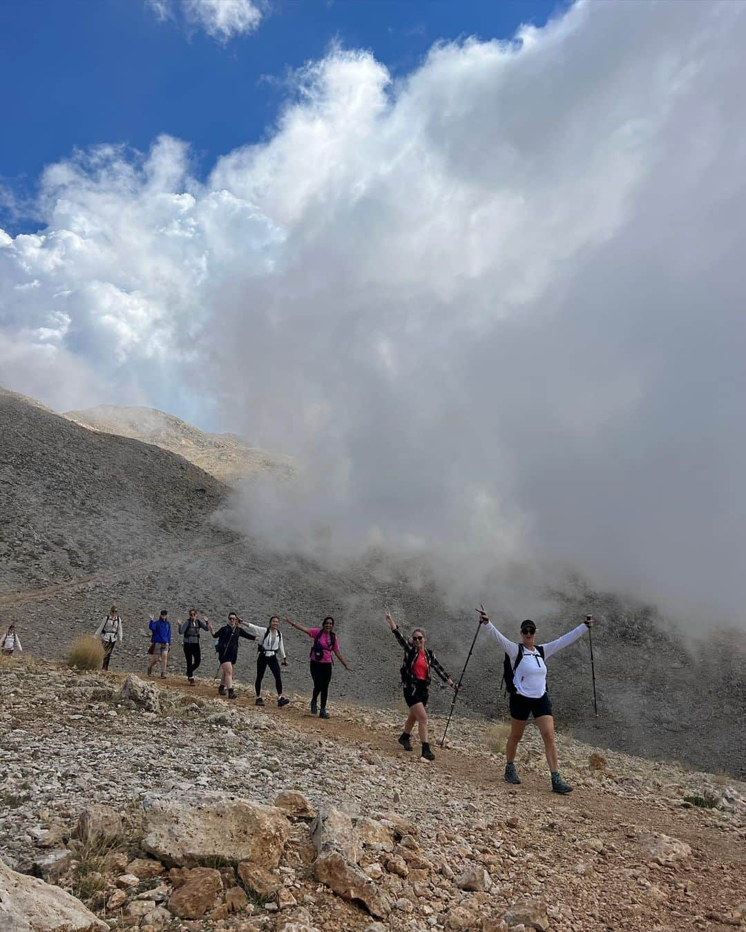 Zanna Van Dijkさんのインスタグラム写真 - (Zanna Van DijkInstagram)「🇹🇷 Turkey Photo Dump 🇹🇷  What a country, what a squad, what a week!  I’ve honestly had the BEST time hosting my group hiking trip exploring the Lycian Way in Turkey. Every day has been filled with beautiful trails, peaceful beaches, delicious food and the best company 🥰  1️⃣ Incredible views on our final big day of hiking, as we climbed up over the Fethiye region. 2️⃣ Hiking towards the famous blue lagoon of Ölüdeniz. 3️⃣ The whole of our lovely crew, we came from all over the world including Georgia, Germany, Singapore, Ireland, Malaysia, the Czech Republic, the USA and the UK! 4️⃣ Hiking down through the clouds from the summit of Mount Olympos, our highest point of the trip.  5️⃣ Stunning views of Cennet Koyu on day one, and they only got better and better!  6️⃣ The @staywildswim crew! It always fills me with joy seeing women in Stay Wild.  7️⃣ Cat heaven at our final hotel @turanhilllounge - I’m obsessed with this place! Chilled vibes, great food and kittens galore.  8️⃣ Hiking down into Kabak, the coastal hiking in Turkey is honestly some of the best I’ve ever done! 9️⃣ Kaputaş Beach. Perhaps some of the brightest turquoise blue water we experienced all week!  🔟 Daily sunset swims. We made so many core memories in the golden hour light ✨  Shoutout to our amazing guides @mikail__koroglu and @guide.bsrayrtypn. Our whole trip is documented in the “Turkey” highlight on my profile. Stay tuned on stories to be the first to hear about future group trips ♥️ #thelycianway #lycianway #lycianwaytrekking #turkeytravel  #visitturkey」10月22日 19時04分 - zannavandijk