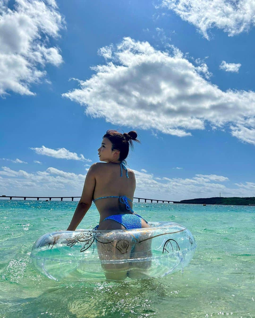 堀江りほのインスタグラム：「.  海、最高すぎた🥵🤎 ※写真は無加工 ウミガメにもめっちゃ会えた✨  次は、海目的だけで宮古きたい🥵♡  📢イベント告知 10/18 GAPOLI配信 10/24 GAPOLI配信 10/25 FOREX.com様タイアップオフ会(19-22時) 10/28 りほりっく収録 11/19 フレッシュブーティー大撮影会 11/26 大阪チャンスセッション撮影会 11/29 2ndDVD発売日  ❤️‍🔥 2ndDVD『本気』❤️‍🔥 発売日：2023年11月29日(水) レーベル：チュンペイ 販売元：スパイスビジュアル  【DMM】 x.gd/nMeE8 【数量限定】直筆サイン入りチェキ付 x.gd/osMdU 【楽天】 a.r10.to/hk3nx7  #グラビア #グラビアアイドル  #宮古島 #宮古島旅行  #ダイビング #与那覇前浜ビーチ  #instagood #japanesegirl #follow #gravure #bikini #mizugi #okinawa #miyakoisland」