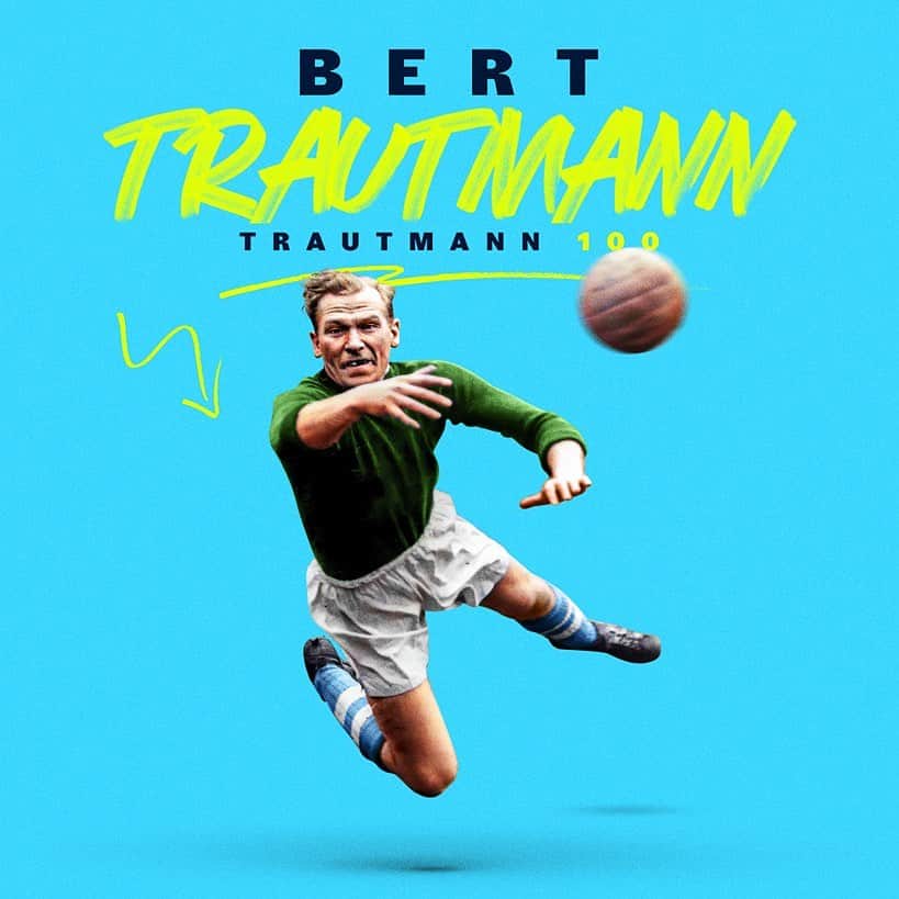マンチェスター・シティFCさんのインスタグラム写真 - (マンチェスター・シティFCInstagram)「Remembering Bert Trautmann on what would have been his 100th birthday 🩵」10月22日 19時23分 - mancity