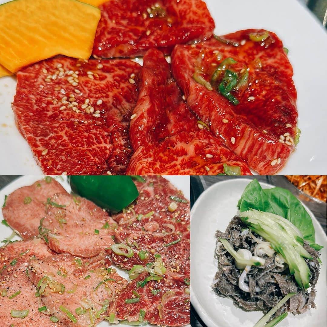 ゆみのインスタグラム：「焼肉　龍苑　横浜  リピート✨🐒  #焼肉 #肉 #横浜 #龍苑#寿町  #食テロ#食テログラム」