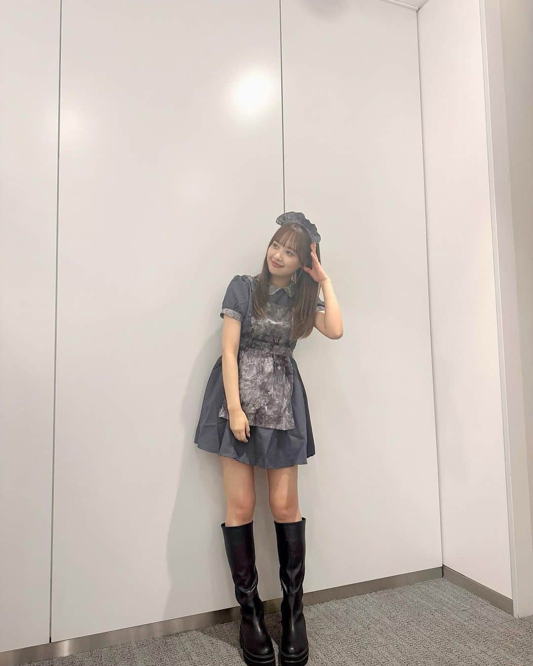 濱岸ひよりさんのインスタグラム写真 - (濱岸ひよりInstagram)「一足先にハロウィン🎃🤍  #hamahiyogram #濱岸ひより #ミーグリ」10月22日 20時00分 - hiyotan928_official