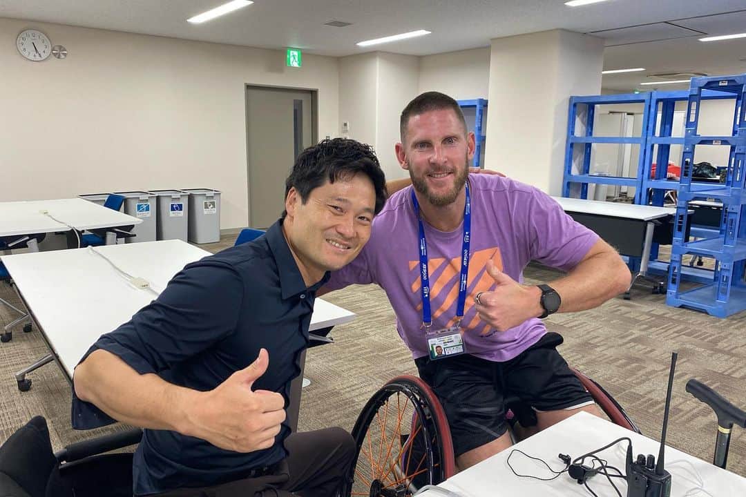 国枝慎吾さんのインスタグラム写真 - (国枝慎吾Instagram)「Participation as tournament director 🙌 木下グループジャパンオープン、車いすテニストーナメントディレクターとして携わりました。 運営の方々、遅くまでお疲れ様でした！毎日、日付が変わるまで働く運営の方々の大変さを知り、本当に勉強になりました。 選手の皆様、白熱の試合有難うございました😉 そして多くの来場者の方々、日本のテニスファンの素晴らしさを再認識した大会でした！！また来年お会いしましょう！ #木下グループジャパンオープンテニス #テニス #車いすテニス」10月22日 20時18分 - shingokunieda