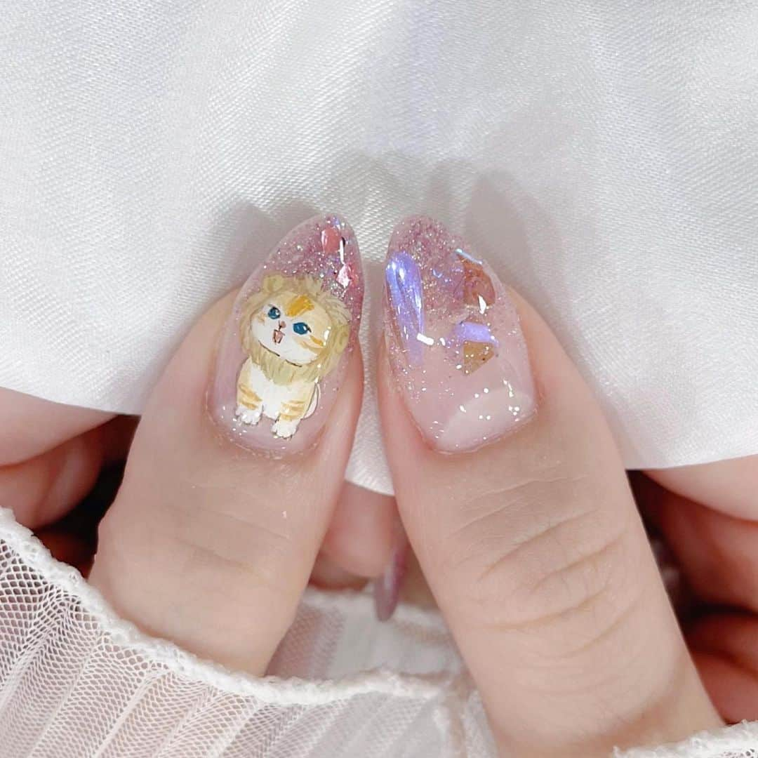 神木麗さんのインスタグラム写真 - (神木麗Instagram)「ガオ〜🦁💜  Newnail💅」10月22日 20時24分 - rei.kamiki