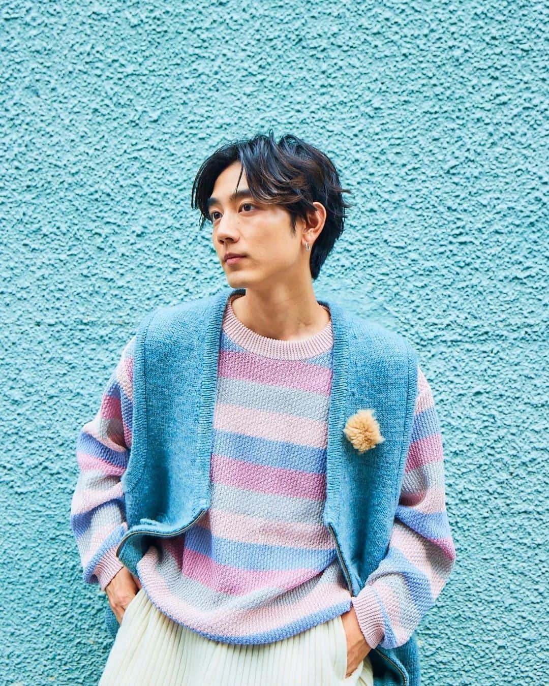 きいたのインスタグラム：「🩵🩷🤍  #winkup」
