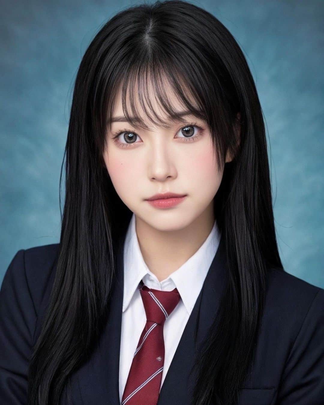 「SNOW」顔認識カメラアプリのインスタグラム：「流行りのAIハイティーンやった 韓国の卒アルみたい〜すごい 何個目のアバターがすき？🤌🏻  #AIハイティーン　#SNOW #pr」