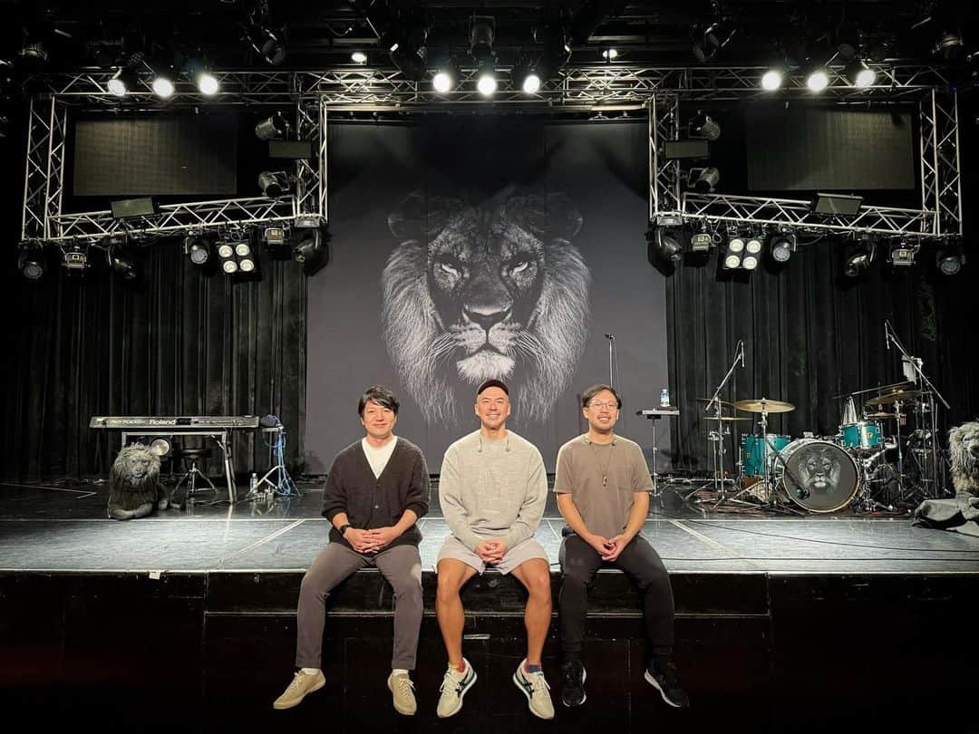 米倉利紀のインスタグラム：「black LION -ENCORE @ TOKYO day two」