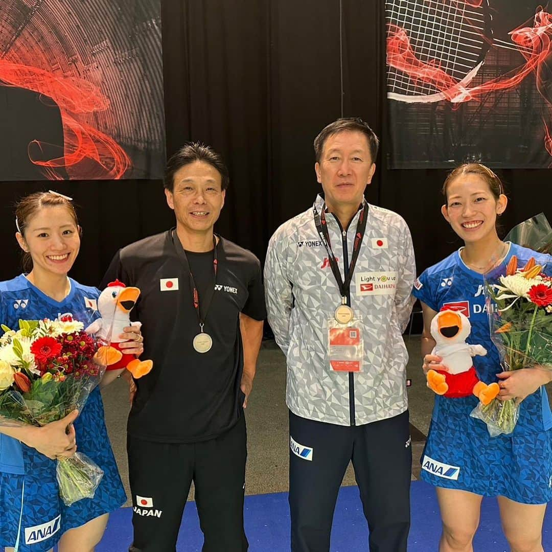 松山奈未さんのインスタグラム写真 - (松山奈未Instagram)「. . . Denmark Open 2023 🥈 Thank you for your support us 🙇🏻‍♀️‼︎  Next France~🇫🇷   #denmarkopen  #runnnerup  📸@zongyenyen」10月22日 22時54分 - na3_____7mi