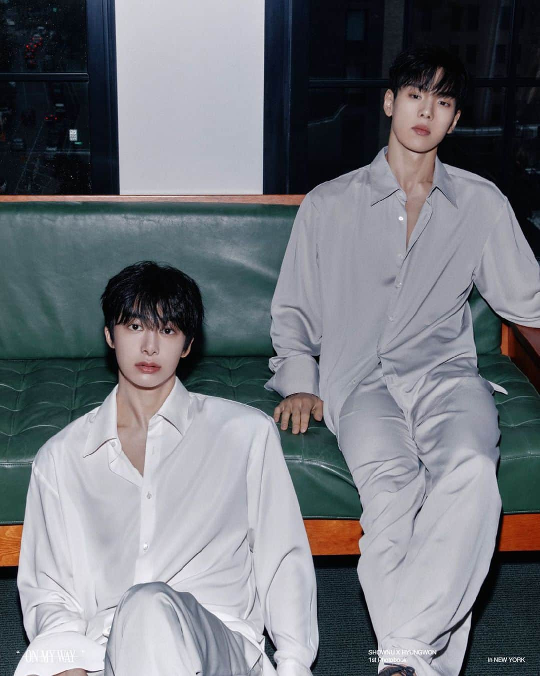 Monsta Xさんのインスタグラム写真 - (Monsta XInstagram)「📸 2023 SHOWNU X HYUNGWON PHOTOBOOK 🔛 𝙊𝙉 𝙈𝙔 𝙒𝘼𝙔  CONCEPT PHOTO #3 #셔누 #형원 #SHOWNU #HYUNGWON  🗓 예약판매 기간 231024 11:00AM - 231106 11:59PM (KST)  #몬스타엑스 #MONSTAX #MONSTA_X #포토북 #PHOTOBOOK #ONMYWAY」10月22日 23時10分 - official_monsta_x