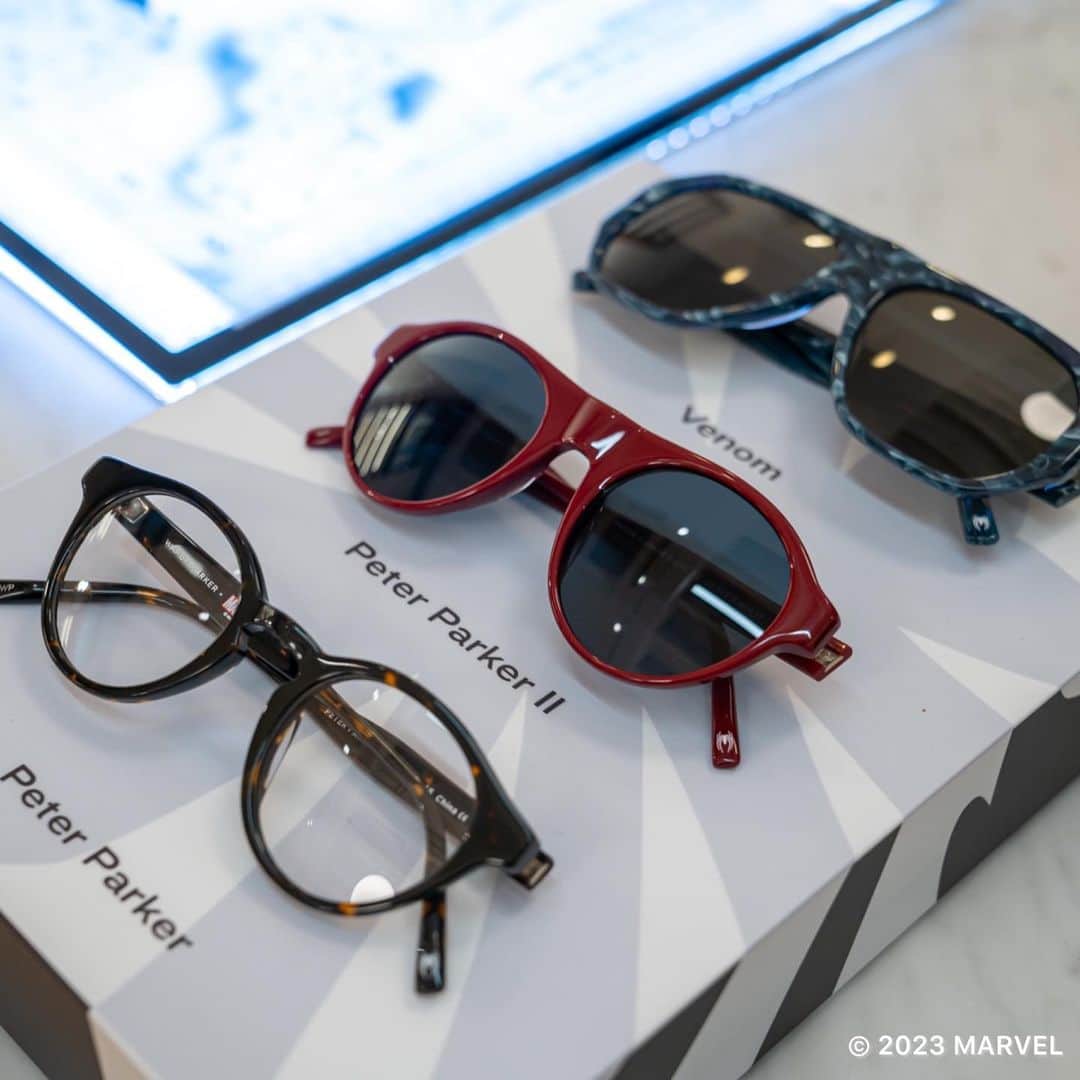 PlayStationさんのインスタグラム写真 - (PlayStationInstagram)「👓🕶️ @warbyparker's Spider-sense inspired #SpiderMan2PS5 collection caught our eye during #MSM2GreatHunt」10月23日 0時24分 - playstation