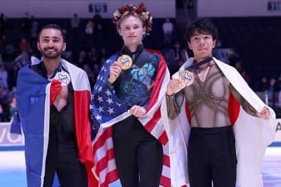 イリア・マリニンさんのインスタグラム写真 - (イリア・マリニンInstagram)「About last night 🥇#SkateAmerica @usfigureskating   📸 Getty images」10月23日 0時26分 - ilia_quadg0d_malinin