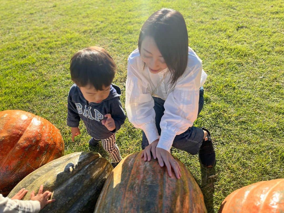 のインスタグラム：「………  お天気に恵まれた🎃✨週末でしたね✨  パワーチャージ🙌たくさん出来ました！筋肉痛ですが。笑  またゆっくり、いろいろアップしますね😌  おやすみなさい💤🌙💕」