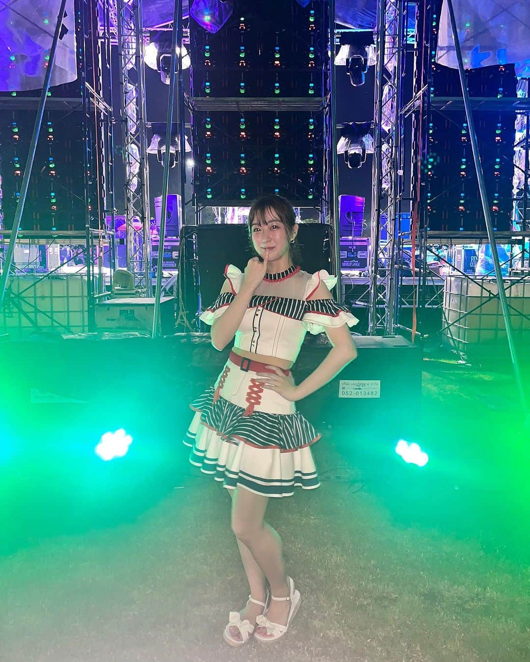 伊豆田莉奈さんのインスタグラム写真 - (伊豆田莉奈Instagram)「ขอบคุณสำหรับงาน #chiangmaimusicjourney2023 ในวันนี้นะคะ😍🩷🙏🙏  สนุกมากๆๆๆๆๆๆ😍🫶 ดีใจที่ได้เจอกันกับทุกคนค่ะ🥹🩷 อยากขึ้นแสดงแบบนี้บ่อยๆ!!! จะพยายามเต็มที่ต่อไปค่ะ❤️‍🔥 ขอบคุณที่มาสนุกกันกับพวกเรา CGM48 ในวันนี้นะคะ✨️✨️ แล้วเจอกันใหม่นะ*˙︶˙*)ﾉ"ﾏﾀﾈｰ」10月23日 0時58分 - rina.cgm48official