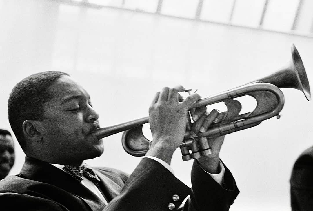 アーサー・エルゴートのインスタグラム：「Wynton Marsalis, New York City, 1992」