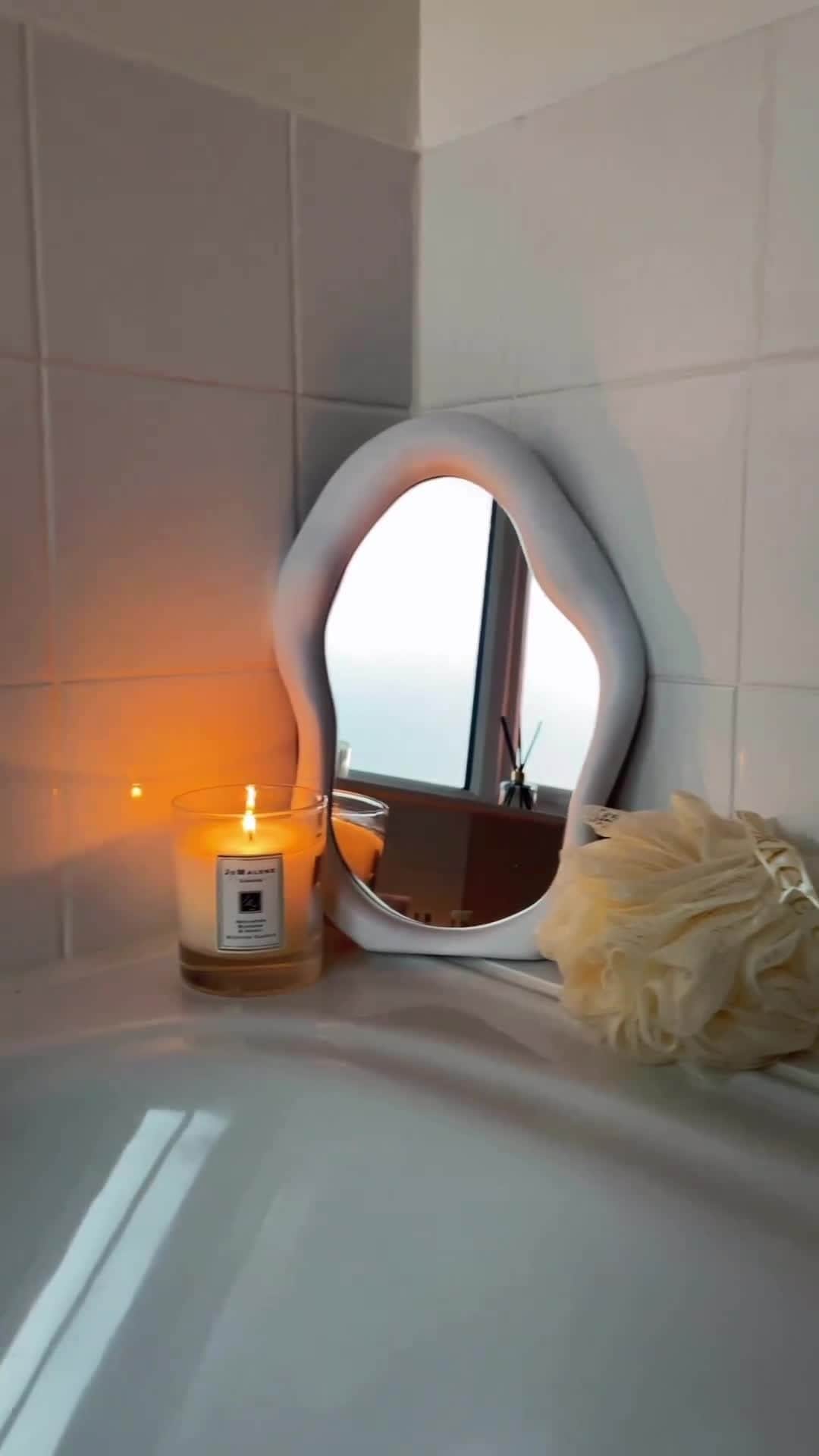 Grace Coleのインスタグラム：「Discover indulgence in your everyday routine 🛀⁠ ⁠ Transform your bathroom into a fragrant oasis with the captivating blend of Ginger Lily & Mandarin...⁠ ⁠ Indulge in luxurious self-care moments as the glass reed diffuser fills the air with its enchanting aroma, lasting up to 12 weeks!⁠ ⁠ 🎥 @athomewithannaa⁠ ⁠ Tap to shop 🛒」