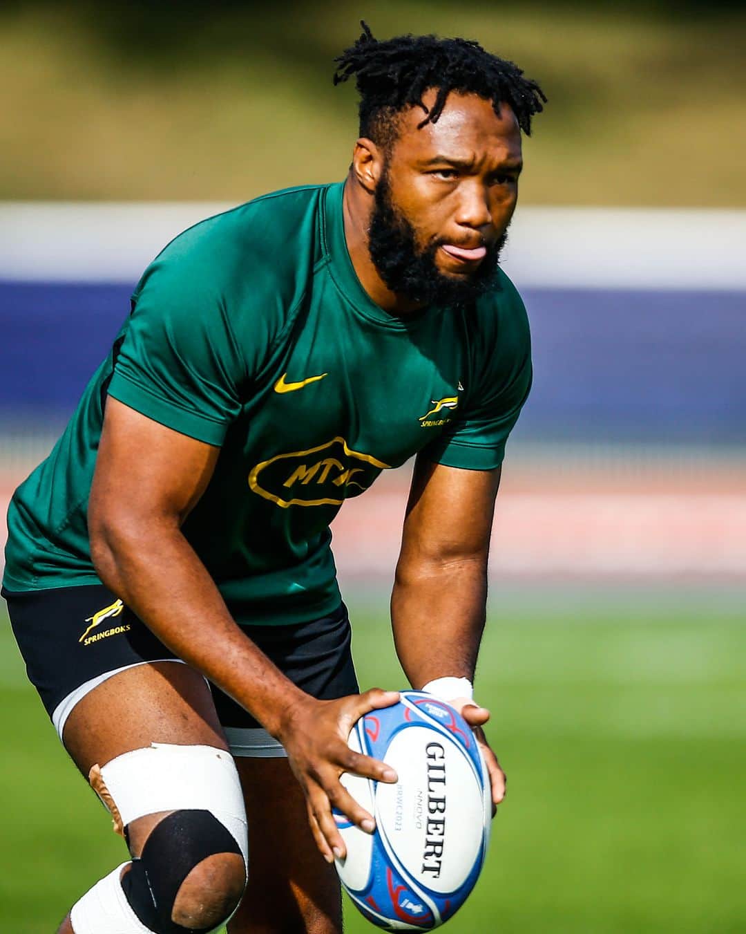 ラグビー南アフリカ代表のインスタグラム：「Nothing but massive appreciation for the hard work these guys have put in as we prepared for the quarter- and semi-final 🙏 #Springboks #StrongerTogether #RWC2023」
