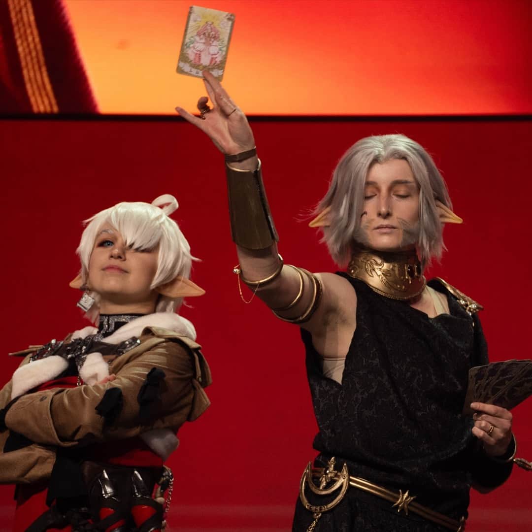 FINAL FANTASY XIVさんのインスタグラム写真 - (FINAL FANTASY XIVInstagram)「There were SO many stunning cosplays on stage during Glamoured to Life earlier - here are some of the many amazing talents! 🤩⁣ ⁣ Be sure to share your photos with us too!⁣ ⁣ #FF14 #FFXIV #excellondon」10月23日 2時30分 - ffxiv