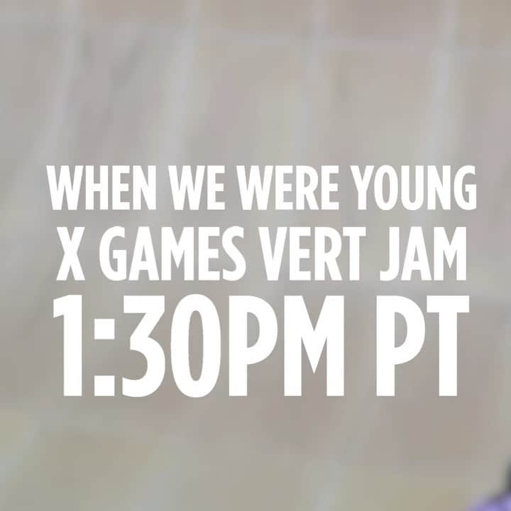 のインスタグラム：「We’re not done yet!   Day 2 of the #XGames Vert Jam at @whenwewereyoungfest  📅 October 22 🕜 1:30pm PT  📹 @johnnicholsoniv」
