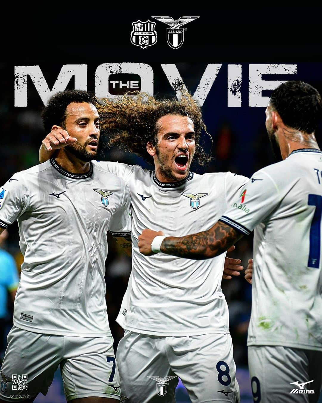 SSラツィオのインスタグラム：「🍿 𝗧 𝗛 𝗘  𝗠 𝗢 𝗩 𝗜 𝗘  Sassuolo 🆚 Lazio  #CMonEagles 🦅」