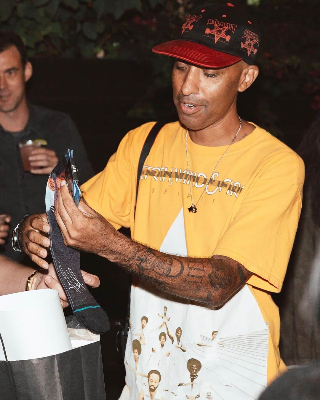 Stanceのインスタグラム：「About last night… 📸🎞️  You all rolled deep! @atibaphoto zines, signed prints, and our limited rerun 🧦 were flowing.  Thanks again to our sponsors and look out for our full recap video soon.  📷 @bryanberganza  #punksandpoets #stitcheddifferent #stancesocks」