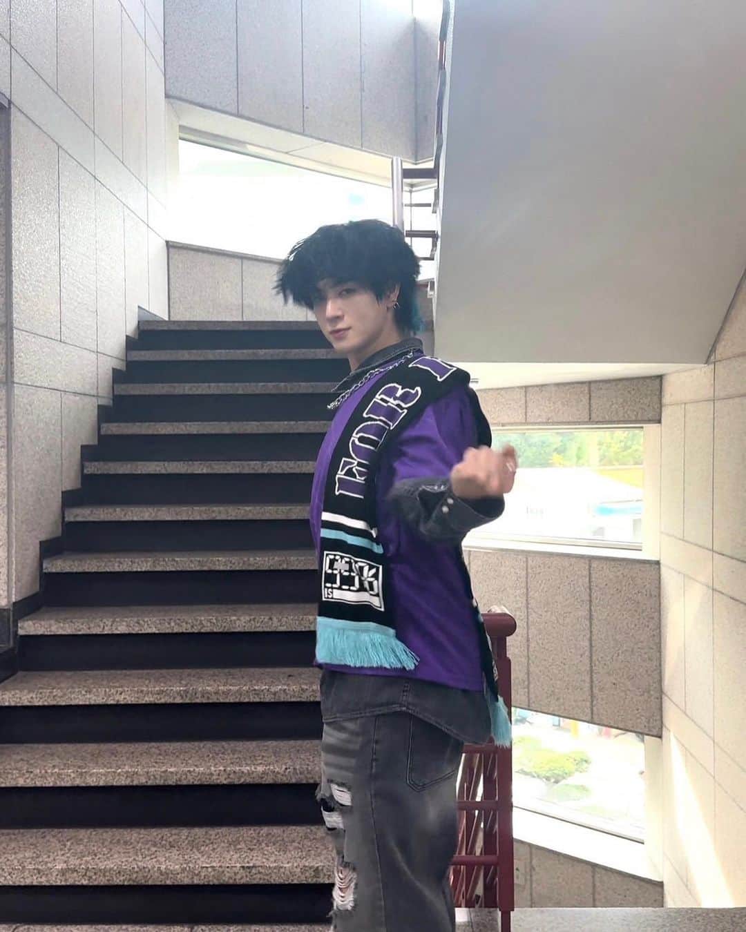 INIさんのインスタグラム写真 - (INIInstagram)「SBS人気歌謡　INKIGAYO に出演させてもらいました！ よく見るこの場所で写真撮ったよー🕺TikTokもここで踊らしてもらったのでみてくれたら嬉しいな🫶  #인기가요 #inkigayo #INI #佐野雄大 #SANOYUDAI #INInstagram」10月23日 17時10分 - official__ini