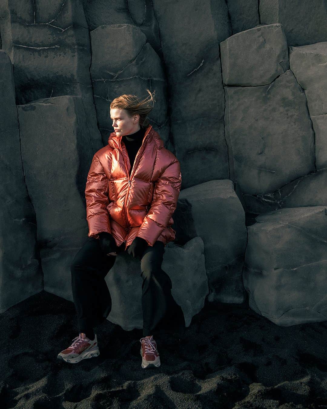 プレミアータのインスタグラム：「Hike up your bold style with the Premiata jacket made in mineralised orange shade.   Shop now - tap or click link in bio #Premiata #FW23」