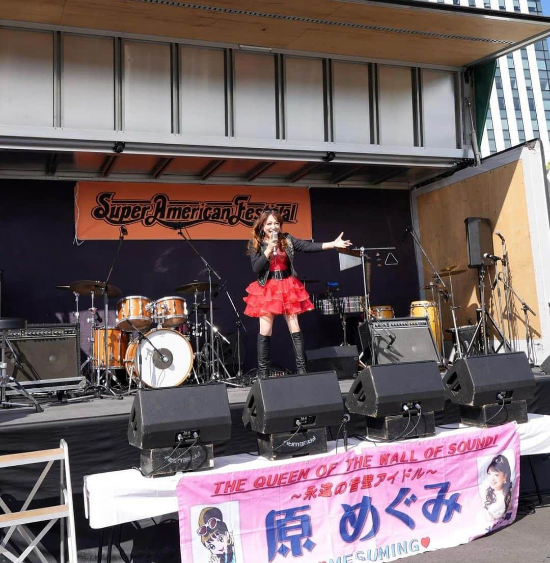 原めぐみさんのインスタグラム写真 - (原めぐみInstagram)「（原めぐみofficial）10pics photos Yesterday, I performed at the Super American Festival 2023 held in Odaiba!! This month, after participating in a Japan Festival in New York, I also had the opportunity to perform at the Super American Festival in Odaiba🎵 It was a month full of happiness❣️❣️  昨日はお台場開催の【Super American Festival 2023】出演して参りました！！ NYでジャパンフェスに参加した今月は、お台場でスーパーアメリカンフェスにも出演🎵出来て幸せ月間でした❣️❣️  #megumihara #haramegumi #japanessinger  #原めぐみ #原めぐみステージ  #superamericanfestival  #お台場  #アメ車」10月23日 16時53分 - meguming.h