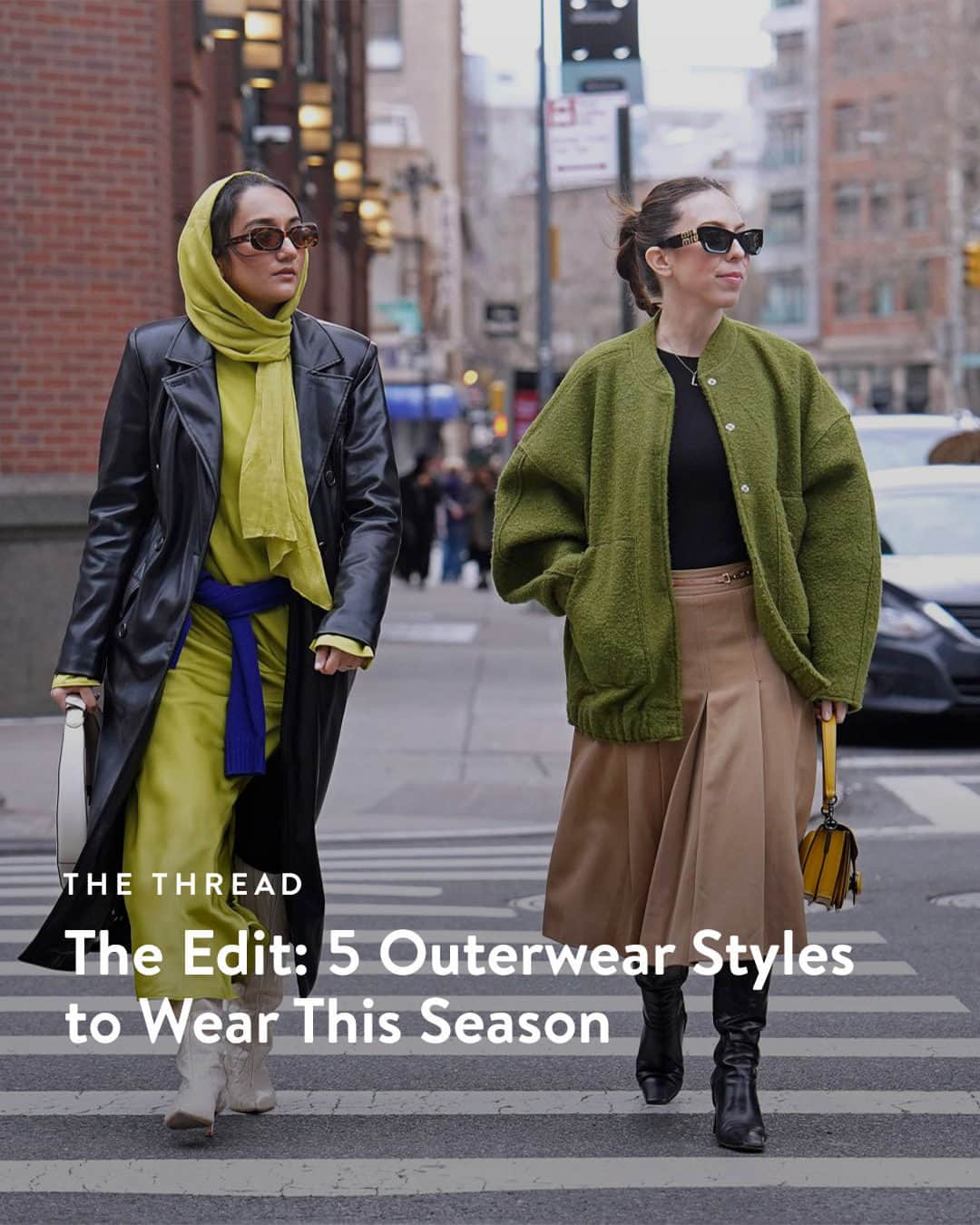 Nordstromのインスタグラム：「As the temps cool down, we can excitedly add another fashion essential to our fall wardrobe: outerwear. Discover the must-shop styles to throw on and show off this season. Read the story on The Thread at the link in bio.」