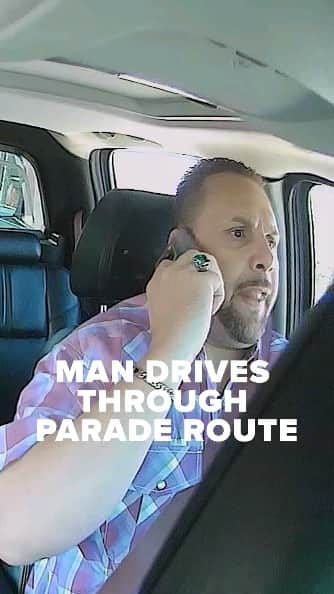 Kik:SoLeimanRTのインスタグラム：「Newly-obtained dashcam footage shows a Portland man plowing past blockades and nearly hitting several people including small children along the Rose Festival’s Grand Floral Parade route in June.   Prosecutors submitted the video, taken from Sidney Mecham’s own dash cams, as evidence during an August court hearing. It shows three different angles of what happened that day.  His music blaring, Mecham heads toward the Rose Quarter in North Portland — where he had planned to meet others, including his mother. ODOT crews had blocked off numerous exits to help keep traffic away from the parade route. Mecham is heard getting agitated by the closures and heavy traffic.   The video shows Mecham driving through a row of barricades and nearly hitting people along the parade route.  Officers tried to stop him several times, but he got away. He eventually stopped and was arrested.  Mecham is currently being held in the Multnomah County Inverness Jail.」