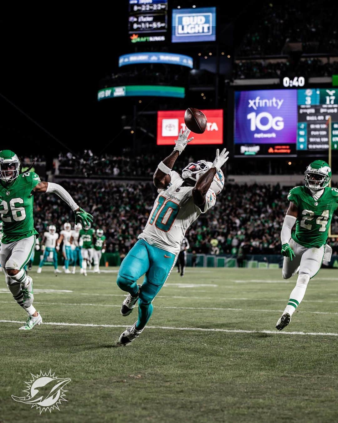 マイアミ・ドルフィンズさんのインスタグラム (マイアミ・ドルフィンズmiamidolphins)