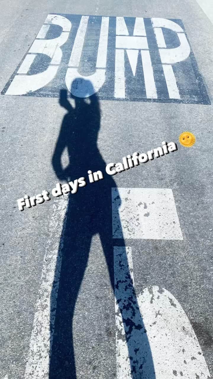 リーケ・ウェイファースのインスタグラム：「Back in Cali & I’m lovin’ it 🔥♥️🌞✨」