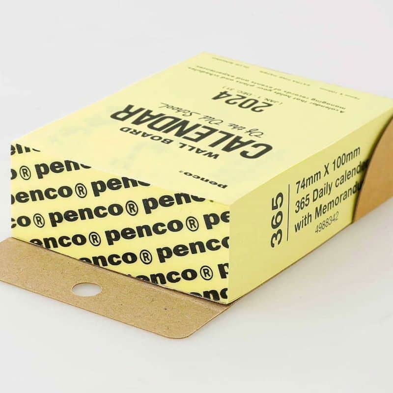 HIGHTIDE/ハイタイドさんのインスタグラム写真 - (HIGHTIDE/ハイタイドInstagram)「English below / 英語は下に続きます。  〈penco〉の2024年版日めくりカレンダー「メモブロックカレンダー」が新発売。  壁掛けやデスク上に置いて楽しめる「メモブロックカレンダー」は、イエローの紙に西暦、月、日、曜日のみをプリントしたシンプルで飽きの来ないデザイン。下半分はフリースペースとなっており、その日のToDoや予定、日記などを書き込めます。 日曜日のみ曜日部分がさりげなくドット柄になっています。  カレンダー側面には総柄のロゴや使い方の説明など、業務用品のようなグラフィックを施し、裏面にはネクタイの結び方や体のサイズを記入するスペースがあるなど、〈penco〉らしい遊び心を散りばめたデザインです。  2023年版は直営店舗のみでの取り扱いでしたが、お客様のご要望にお答えし、2024年版よりハイタイド商品取扱店舗様でも販売スタート。お近くの店舗にて探してみてくださいね。  --  Memo Block Calendar from penco for the upcoming new year!  It makes you up-to-date either on the wall and the desk. The minimal format that shows date with blank to write to-do, plan or small journal. Also, Sundays are modestly remarked polka-dotted and comes WITHOUT any other national holidays of any countries or regions.  The industrial plus playful atmosphere, which we love to give into our products, comes out from its side and back as well; you can learn how to tie a tie, refer size conversion, and even record the sizes of your body by the graphic on the back.  Receiving so many requests from our customers, HIGHTIDE retailers do carry it from 2024 collection though it was limited for our own stores in the previous collection. Hope you'll find it in your favorite store.  @penco_jpn @hightide_japan  #hightide #penco #memoblockcalendar #calendar #2024calendar #calendar2024 #dailycalendar #newarrival #ハイタイド #ペンコ #メモブロックカレンダー #カレンダー #2024カレンダー #カレンダー2024 #日めくりカレンダー #365カレンダー #新商品」10月23日 12時22分 - hightide_japan