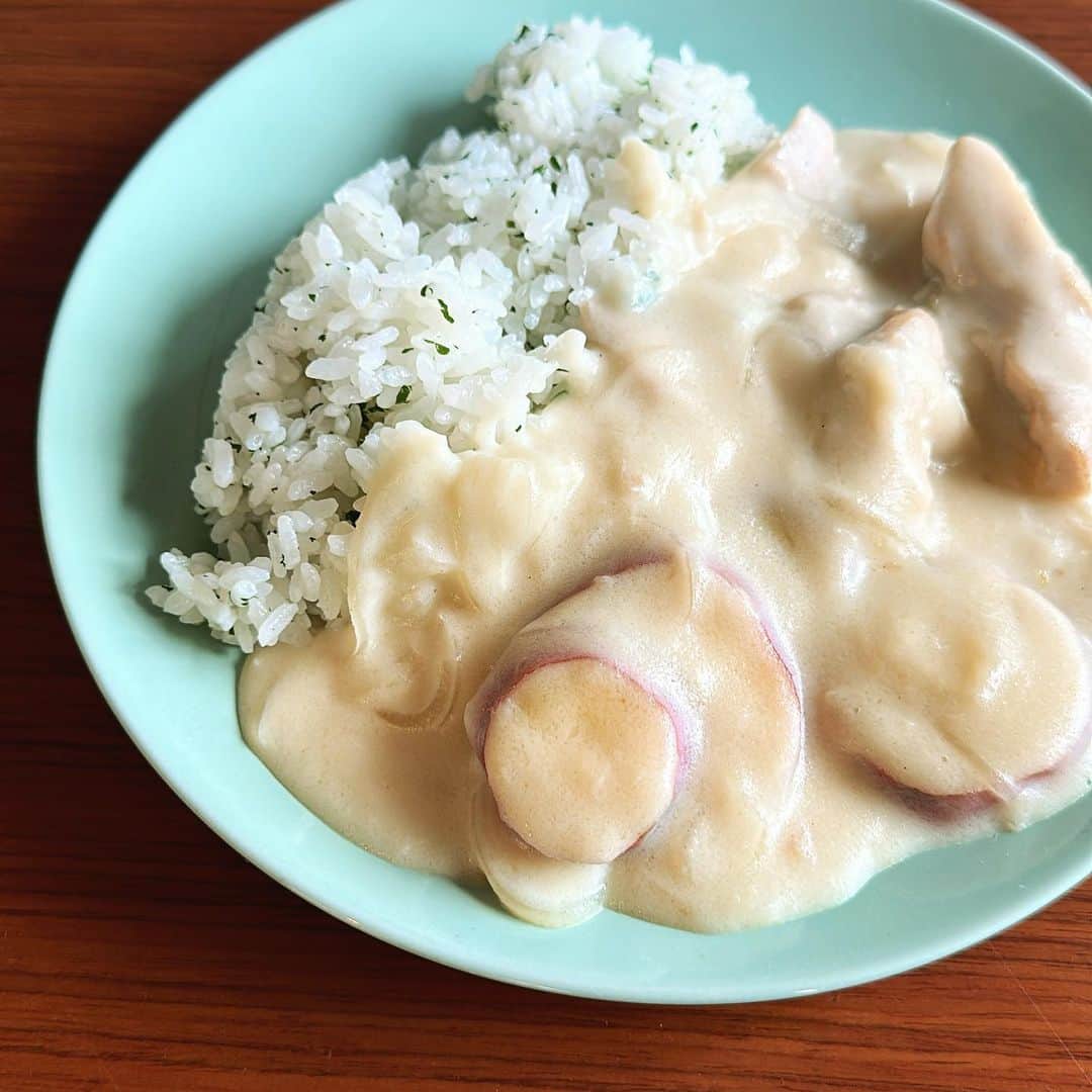 のインスタグラム：「激うまアリコさんレシピ♡ ベジホワイトシチューを使ってもらいました🫕是非作ってみてくださーい🙌」